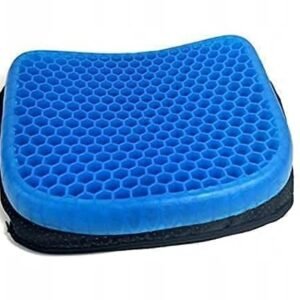 PRODUCT IMAGE: Honeycomb Silicone Gel Cushion Seater For Car, Office Chairs