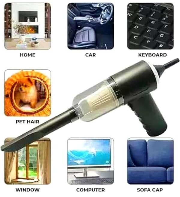 PRODUCT IMAGE: USB Rechargeable Wireless Handheld WetDry Car Vacuum Cleaner AS-228