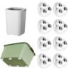 PRODUCT IMAGE: 360 Degree Appliance Sliders for Kitchen Appliances, 4 Pack Self Adhesive Mini Universal Caster Wheels,