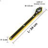 Universal Car Jack Ratchet Wrench|360 Forward and Reverse knob Labor-Saving Design
