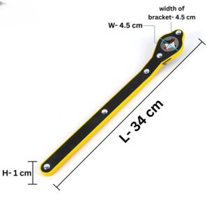 Universal Car Jack Ratchet Wrench|360 Forward and Reverse knob Labor-Saving Design