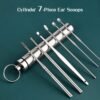 Premium 6 in 1 Ear Wax Cleaner Set, Ear Wax Remover Stainless Steel Tool kit