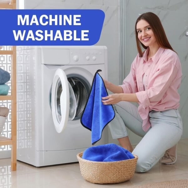 PRODUCT IMAGE: Multipurpose Microfiber Cleaning Cloth 750 GSM (Pack of 1, 40 x 40 cm)