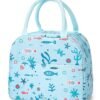 Lunch Bags Unisex Lunch Box Bag - Sea Blue Themeulated Nylon Lun