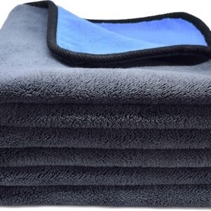 PRODUCT IMAGE: Multipurpose Microfiber Cleaning Cloth 750 GSM (Pack of 1, 40 x 40 cm)